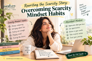 women Overcoming Scarcity Mindset Habits