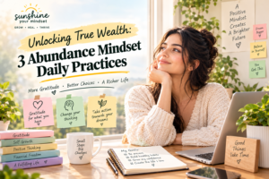 women working on Abundance Mindset Daily Practices